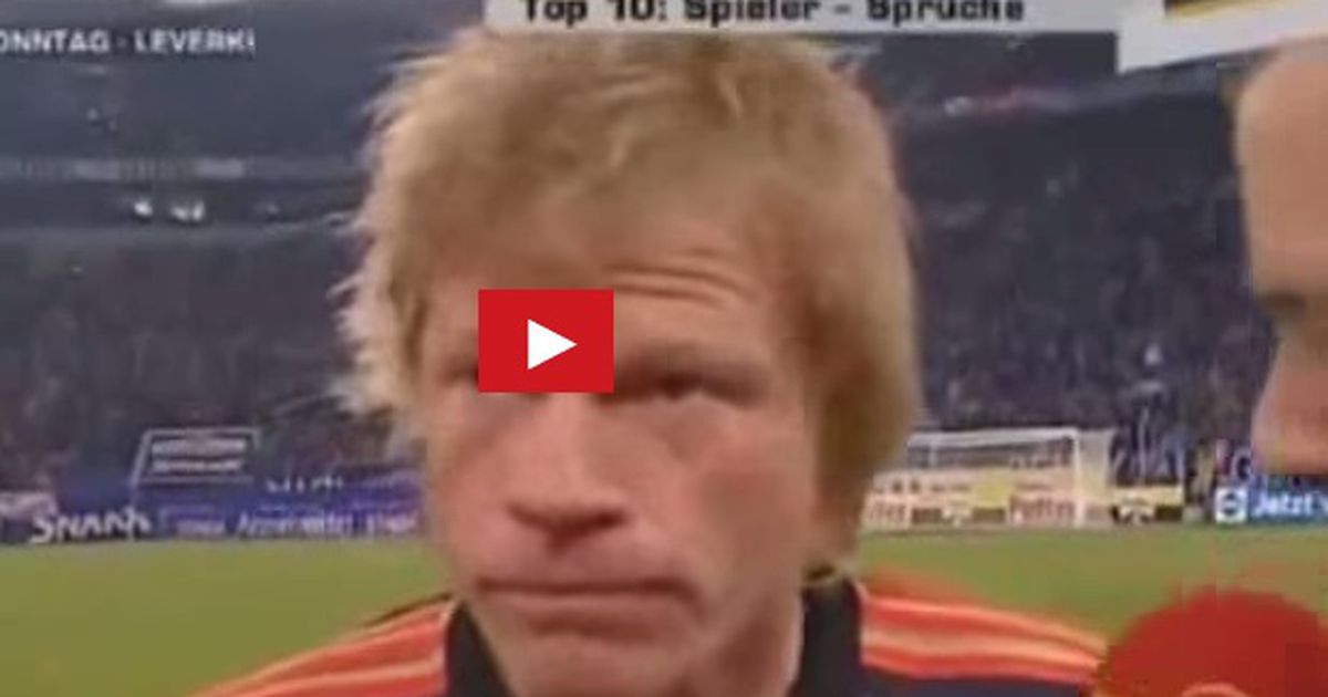 Das sind die coolsten FußballerInterviews aller Zeiten!
